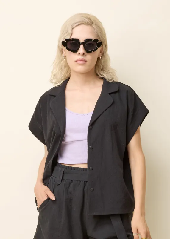 PHEBE Shirt - Black made by Cokluch