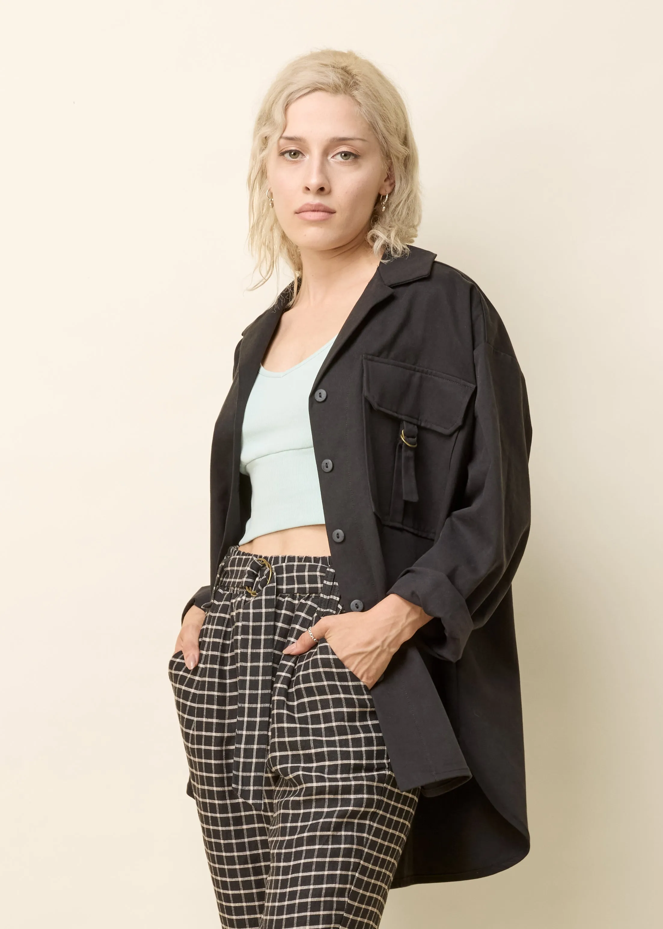 IRYNA Shirt - Black sold by Cokluch