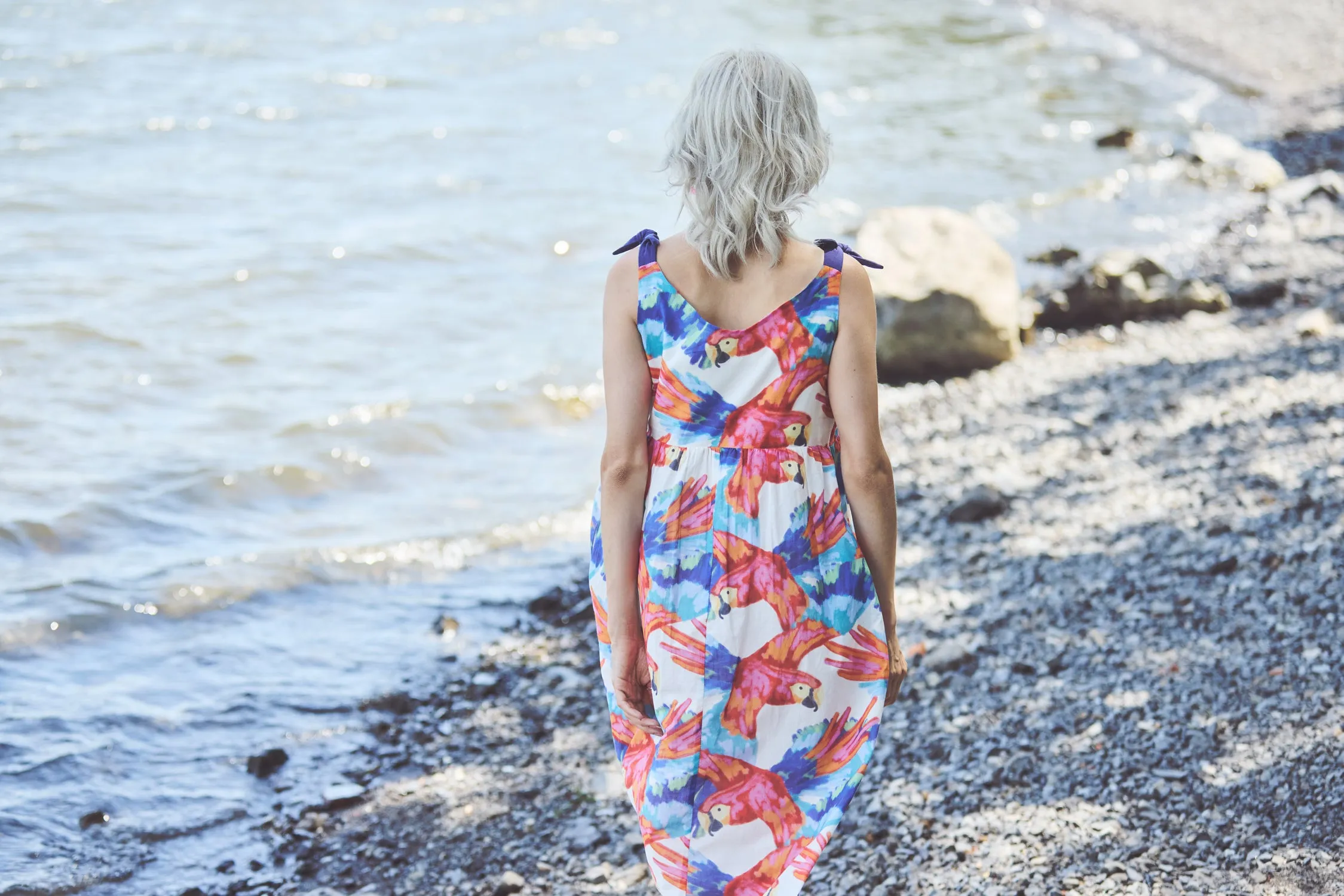 AMY Dress - White Ara sold by Cokluch product image thumbnail 5