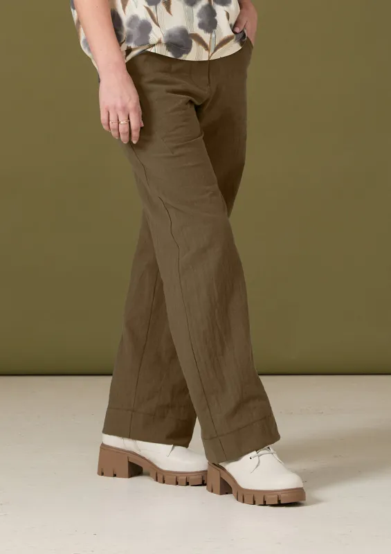 Pantalon BONNIE - Denim Olive made by Cokluch