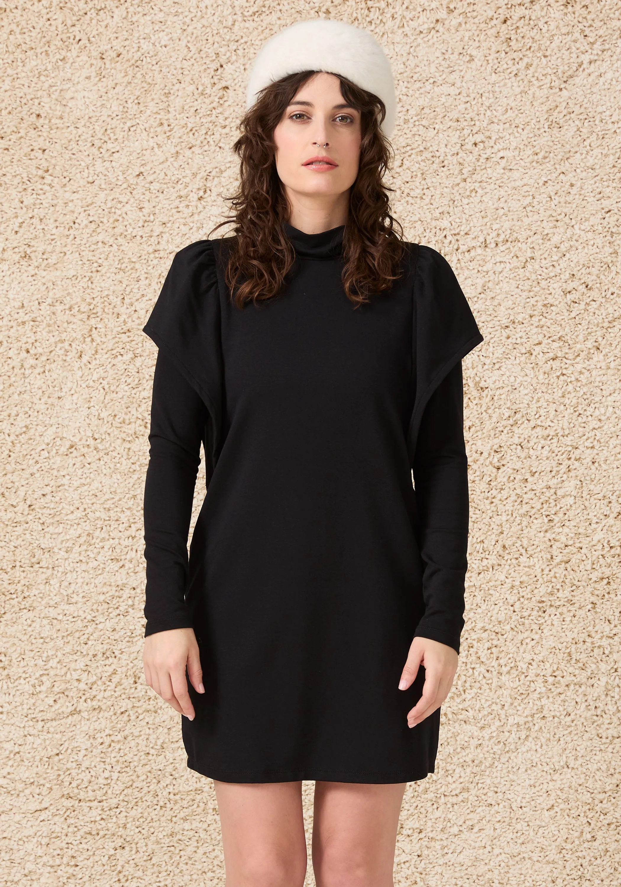 Tunique RITA - Noir sold by Cokluch