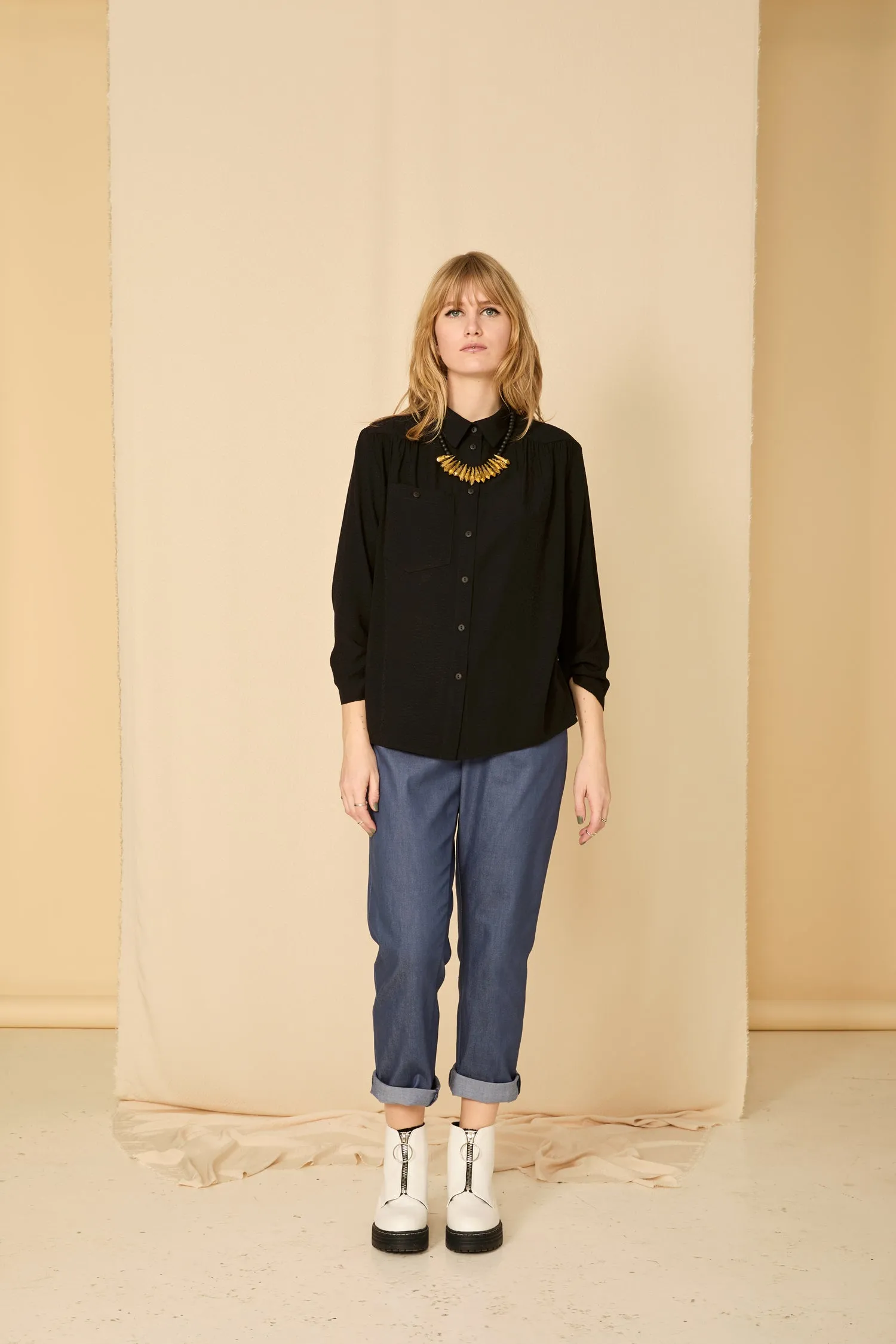 THE CROWN Shirt - Black sold by Cokluch product image thumbnail 2