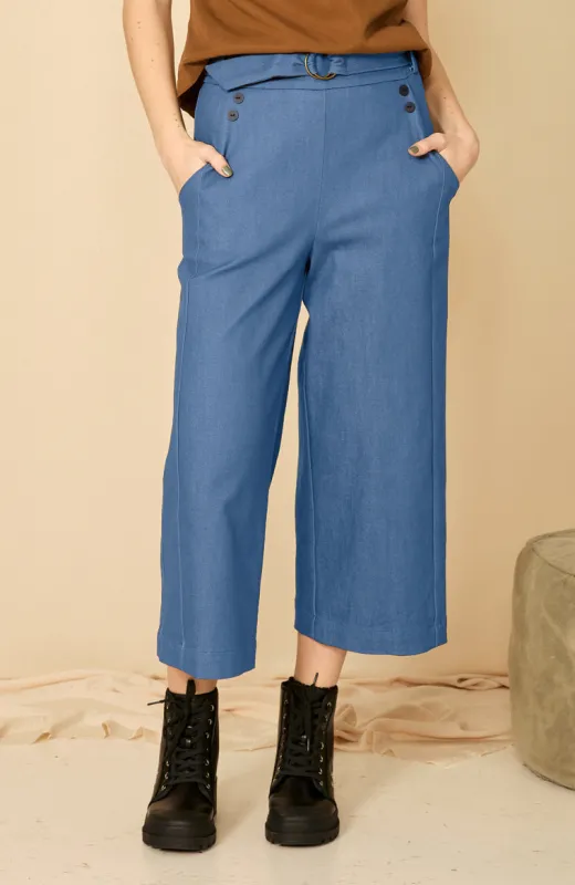 Pantalon UMBRELLA GIRL - Denim made by Cokluch