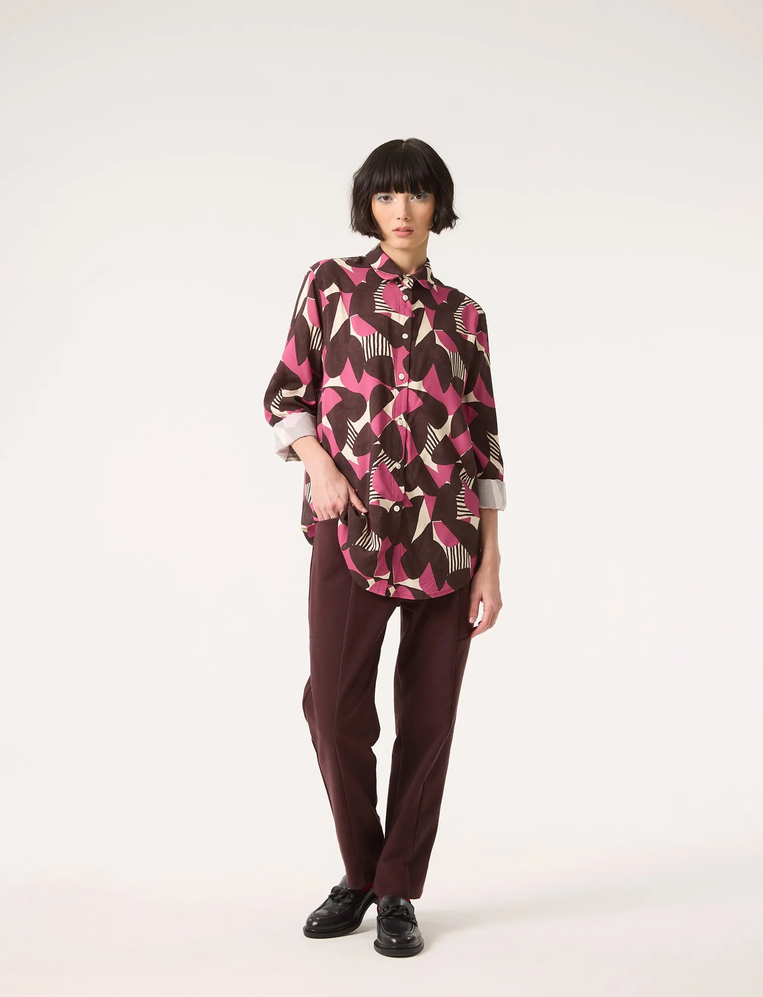 FRONTIERS Shirt - Half Moon Berry sold by Cokluch product image thumbnail 2