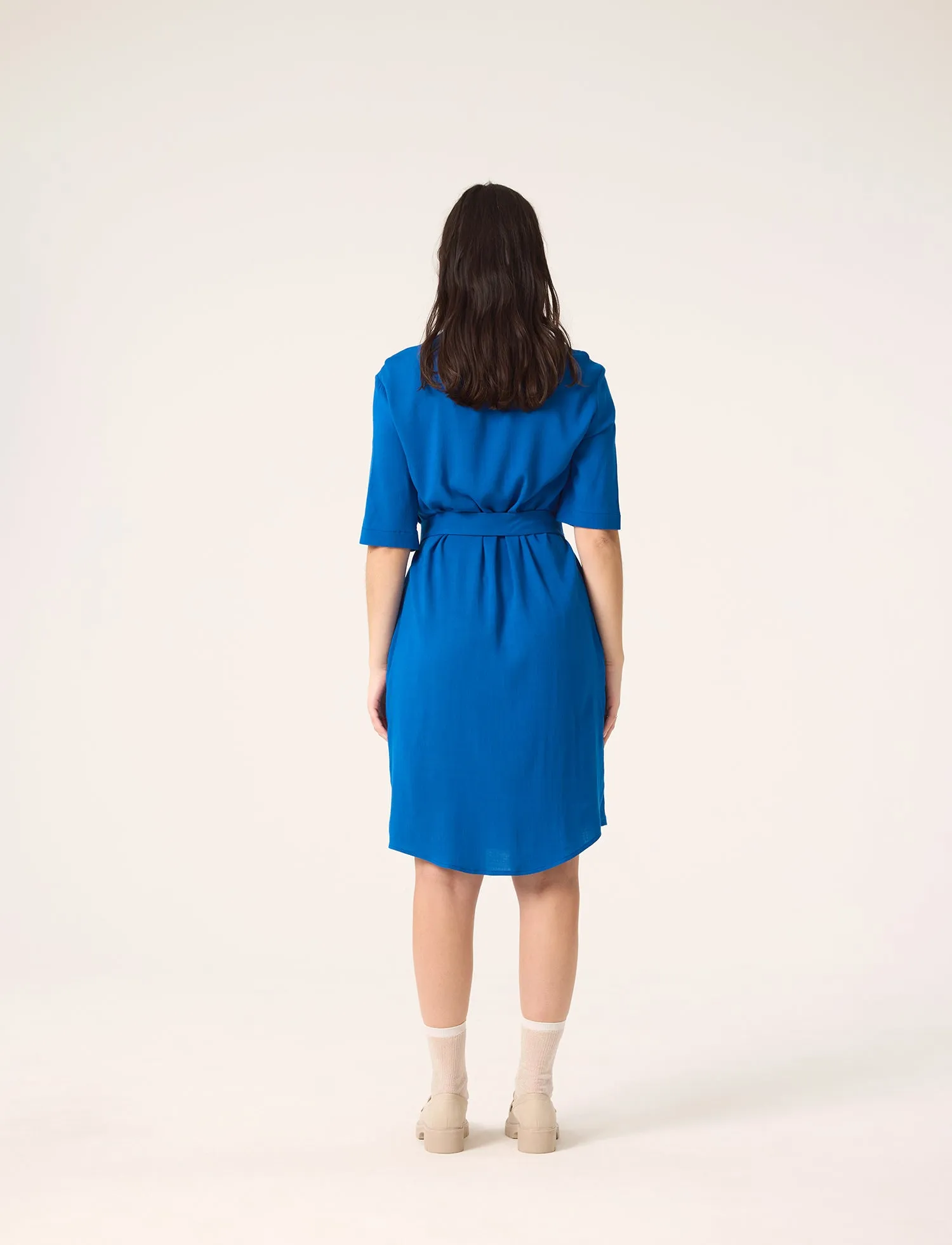 MYRIADE Shirt dress - Cobalt sold by Cokluch product image thumbnail 3
