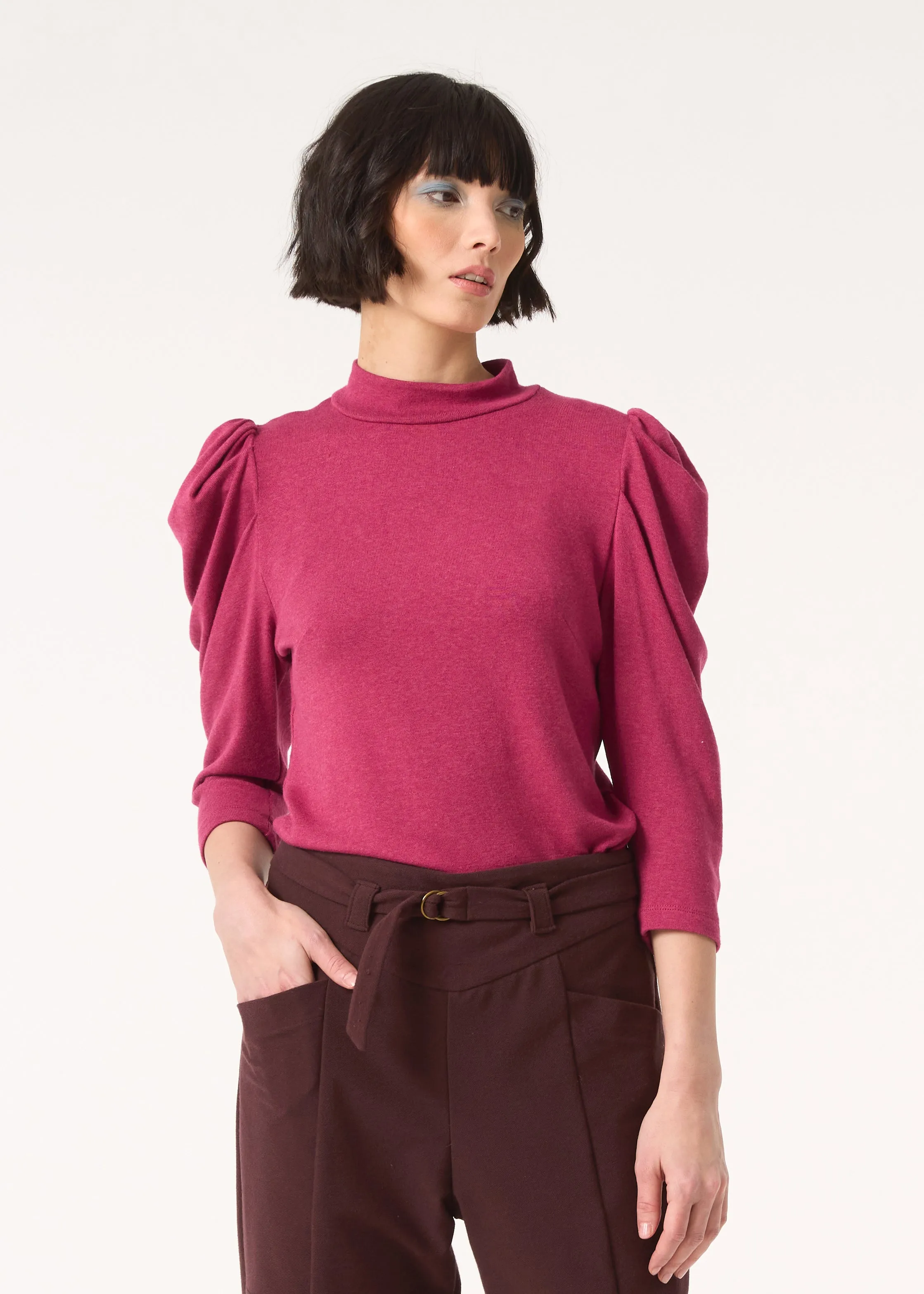 NENUPHAR Top - Berry sold by Cokluch