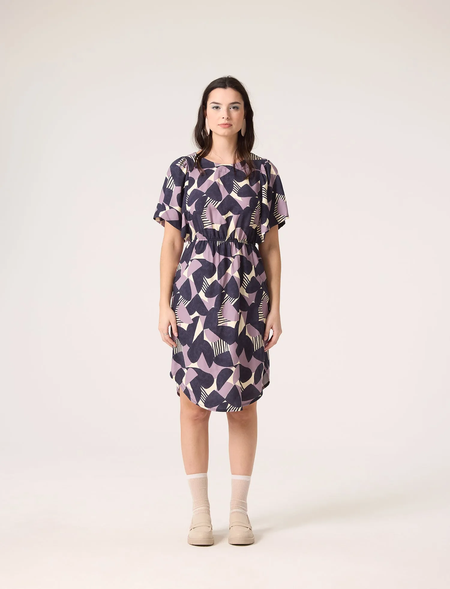 GEMMA Dress Half Moon Lilac sold by Cokluch product image thumbnail 2
