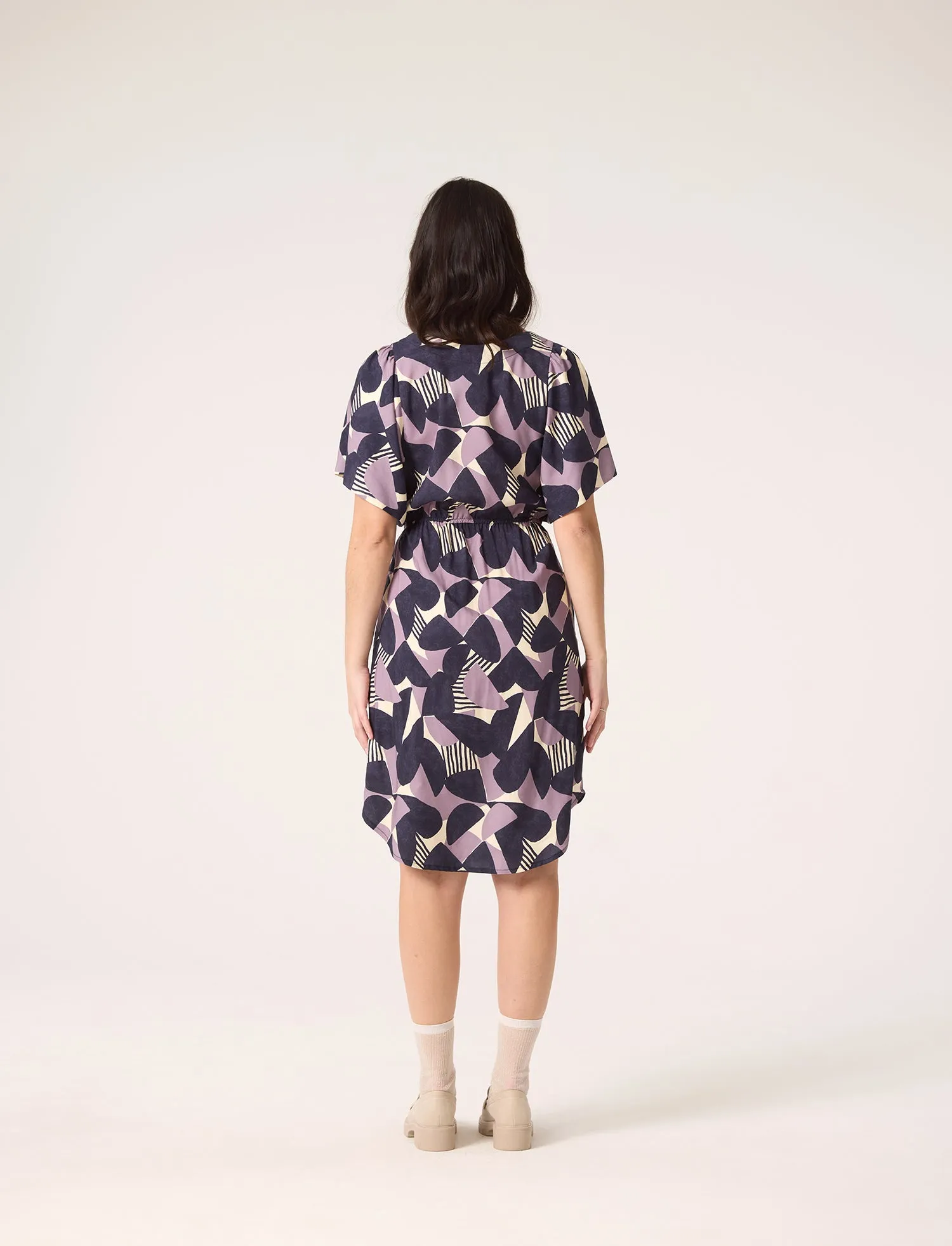 GEMMA Dress Half Moon Lilac sold by Cokluch product image thumbnail 3