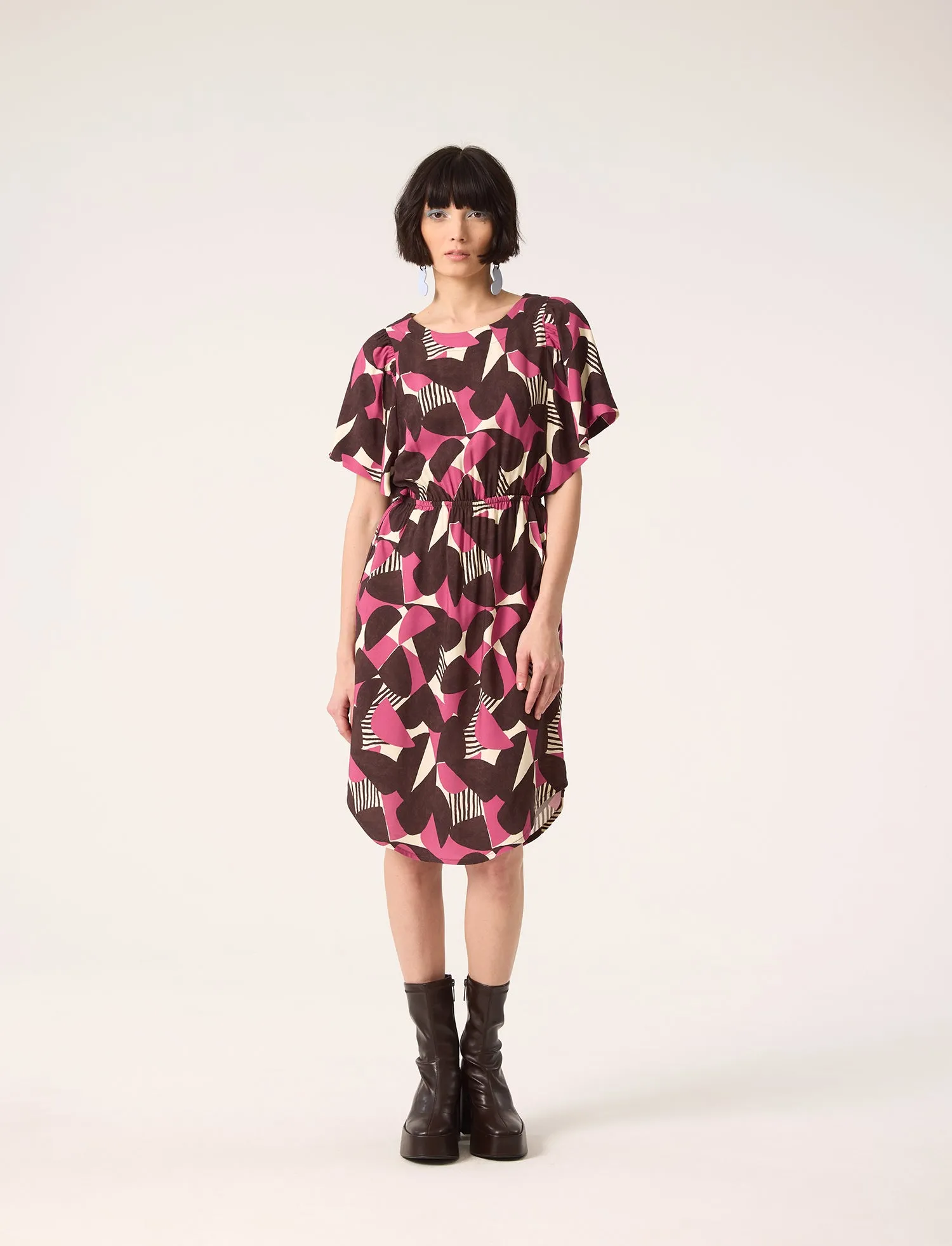 GEMMA Dress - Half Moon Berry sold by Cokluch product image thumbnail 2