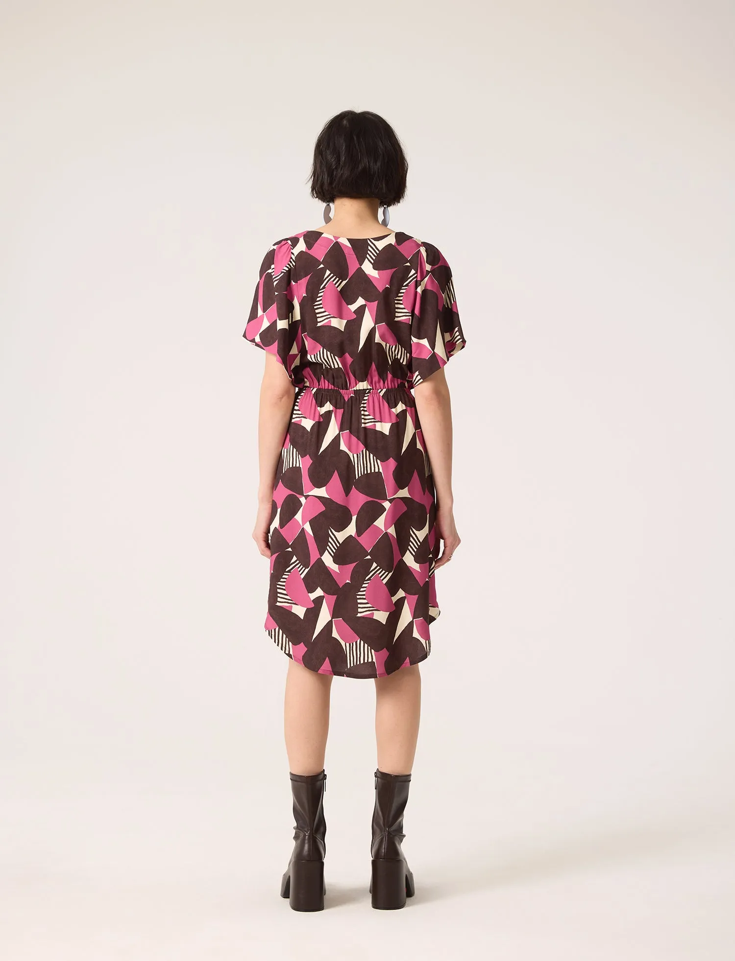 GEMMA Dress - Half Moon Berry sold by Cokluch product image thumbnail 3