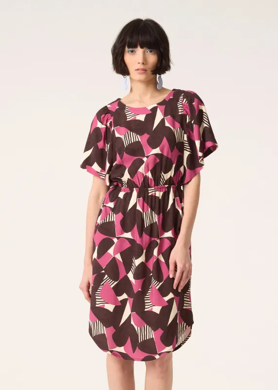 GEMMA Dress - Half Moon Berry sold by Cokluch