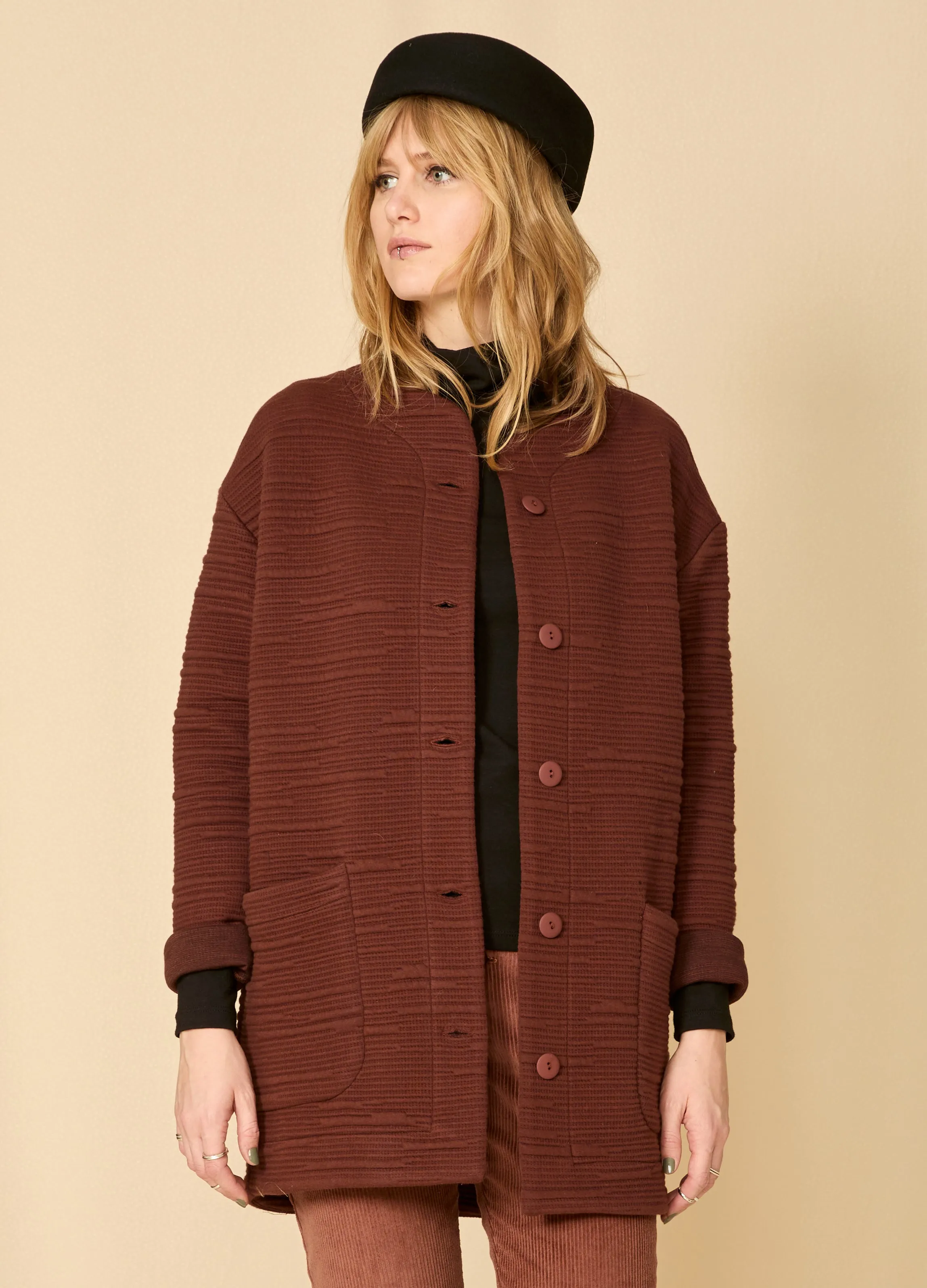 LA PROMENADE Vest - Spice-C sold by Cokluch