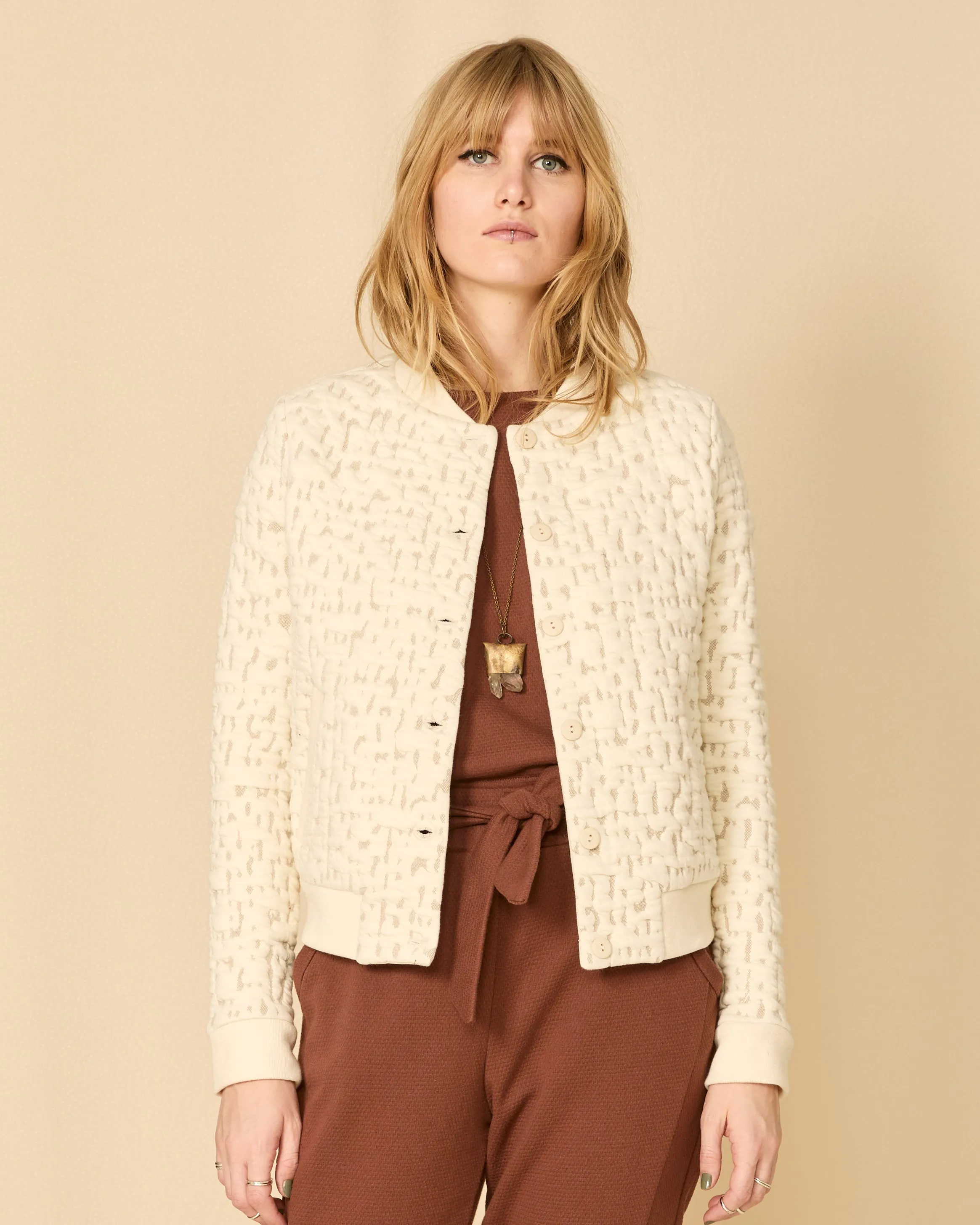 ELDORADO Bomber Jacket - Natural sold by Cokluch