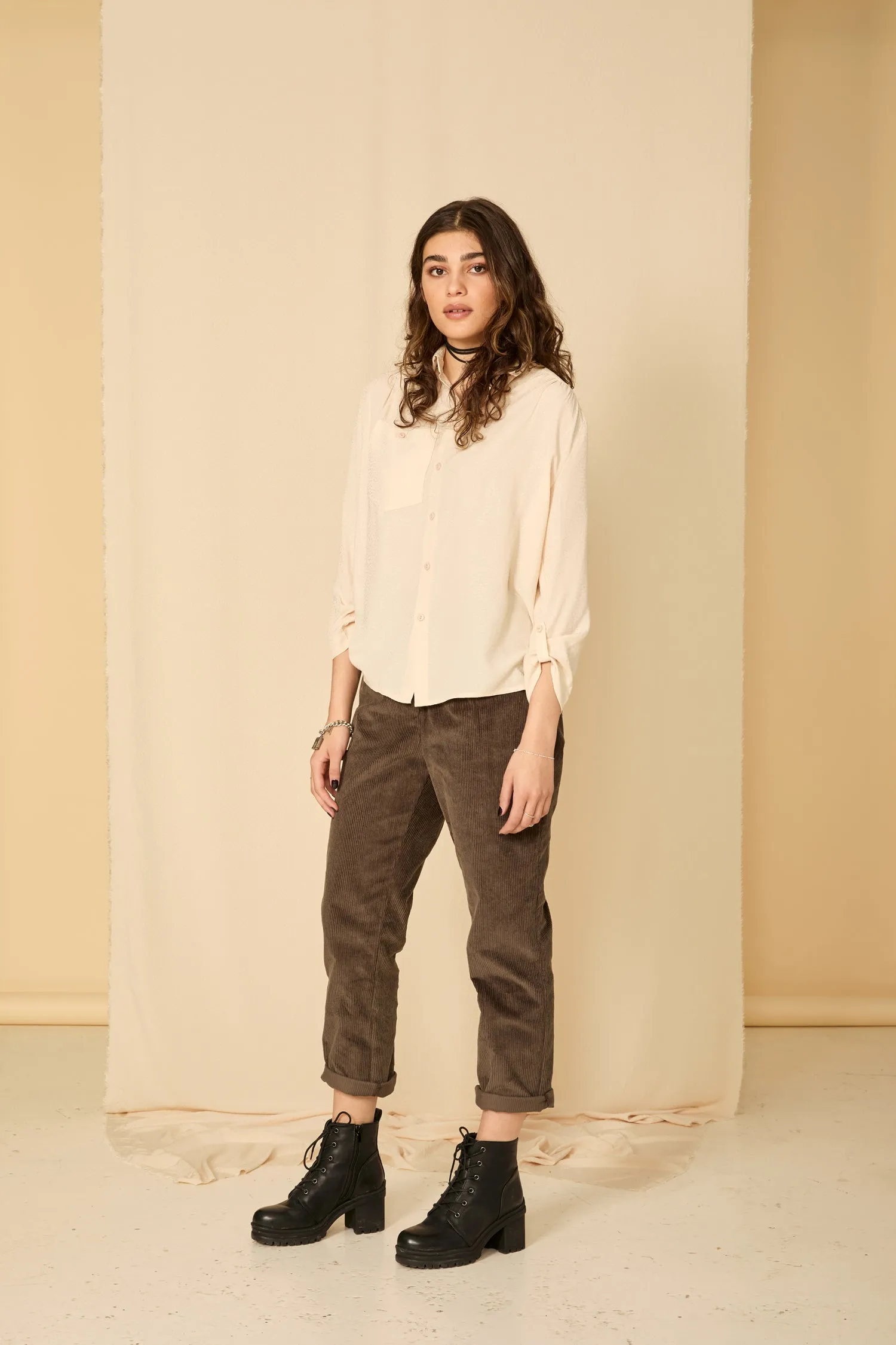 THE CROWN Shirt - Natural sold by Cokluch product image thumbnail 2