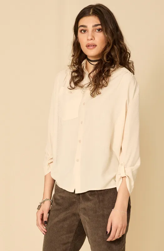 THE CROWN Shirt - Natural sold by Cokluch