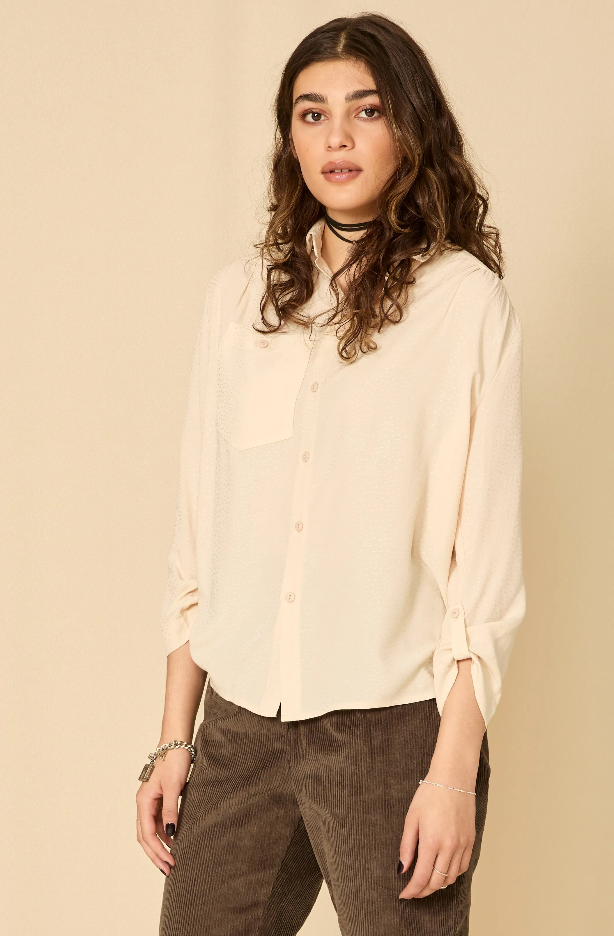 THE CROWN Shirt - Natural sold by Cokluch