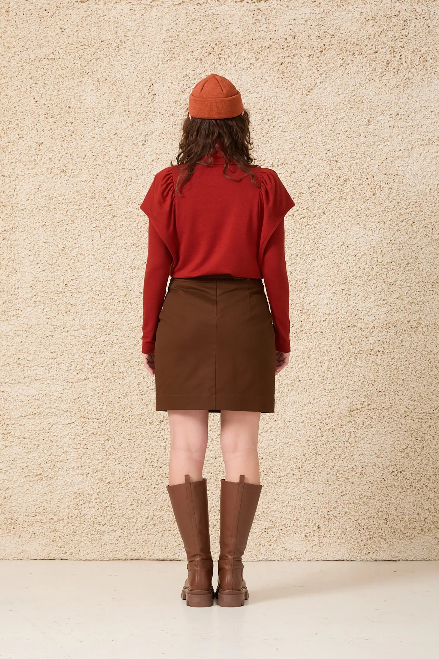 WHITNEY Sweater - Brick sold by Cokluch product image thumbnail 3