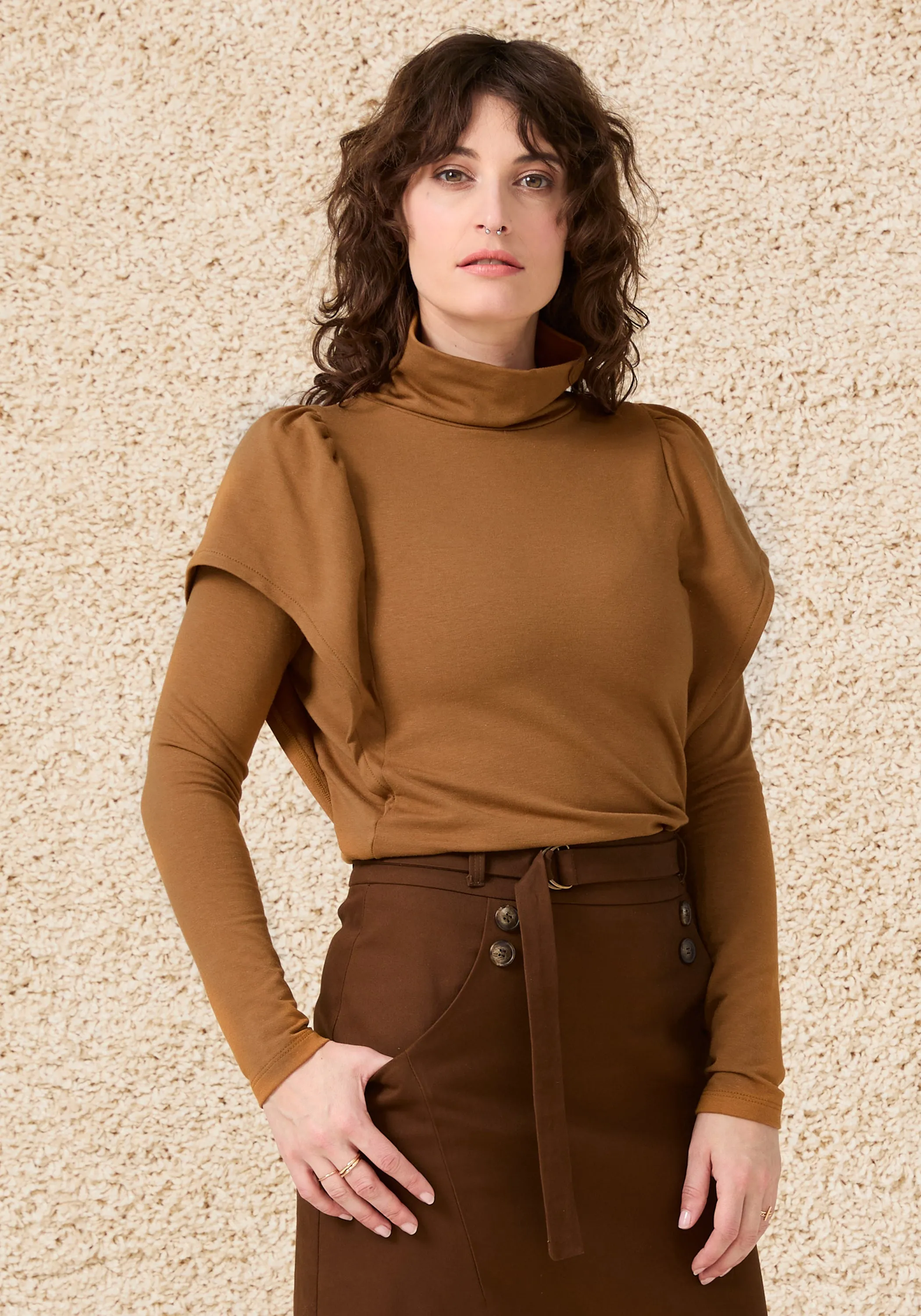 WHITNEY Sweater - Gold sold by Cokluch