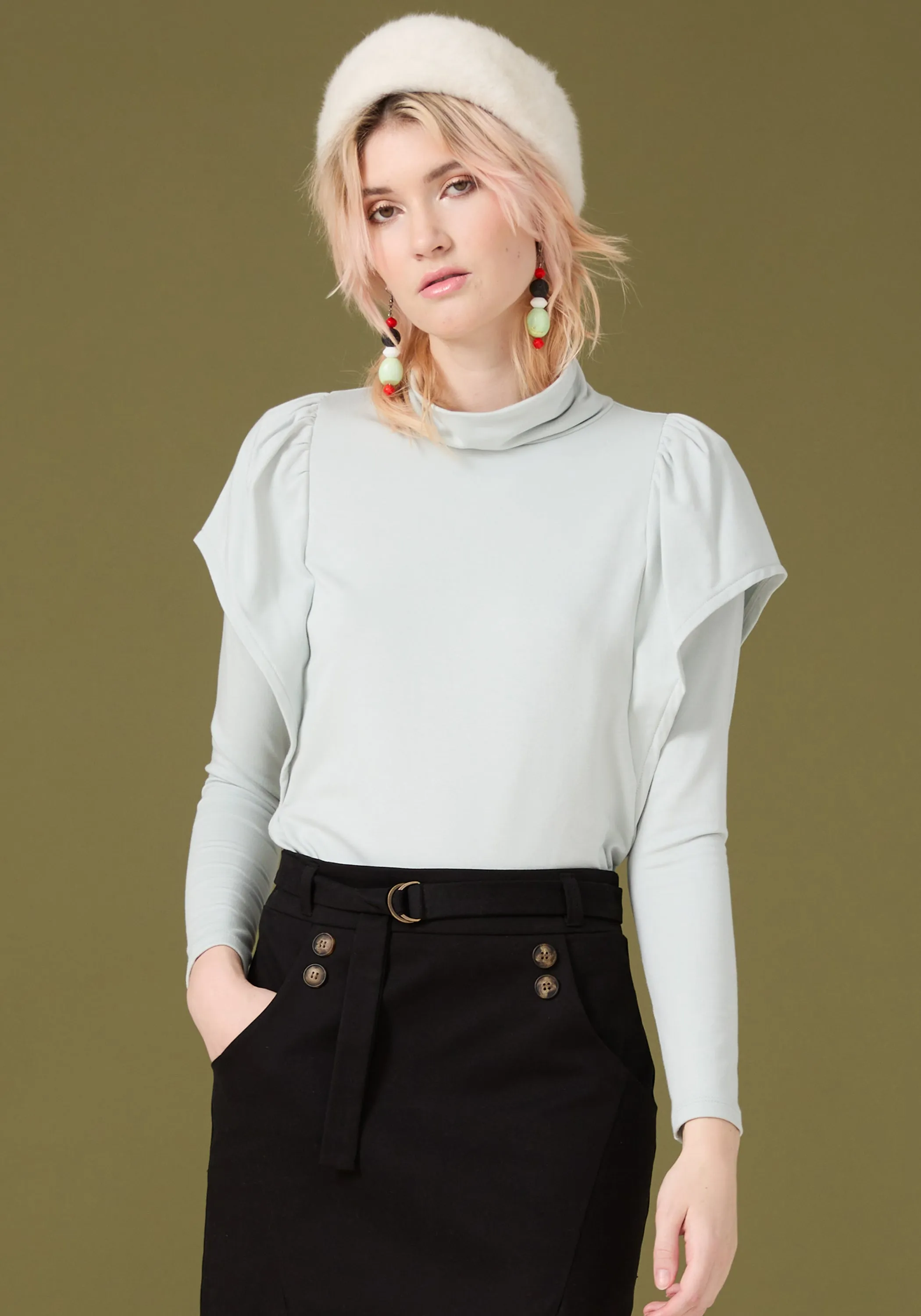 WHITNEY Sweater - Sky sold by Cokluch