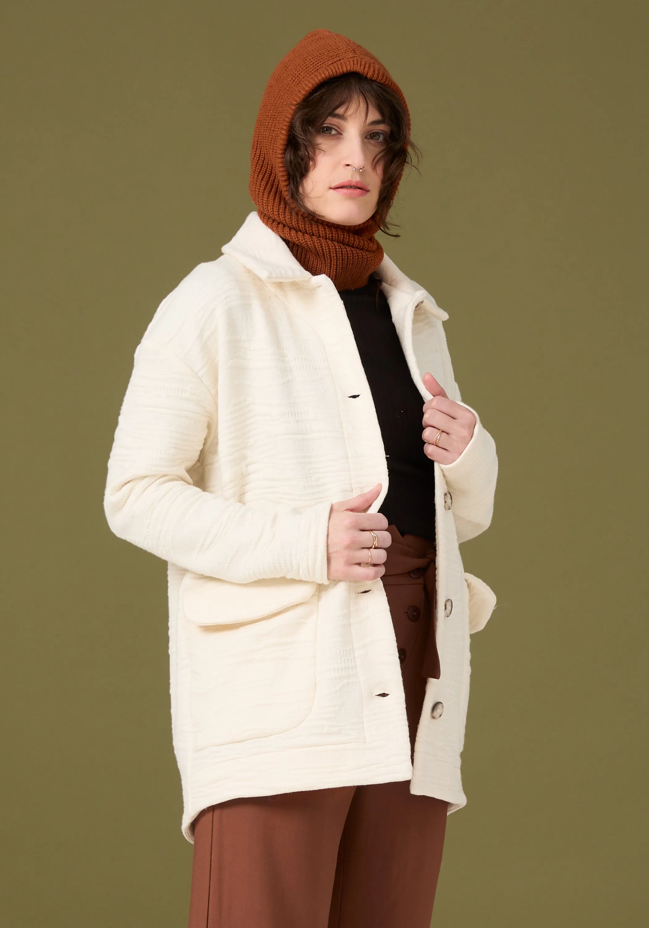 AURORA Vest - Natural sold by Cokluch