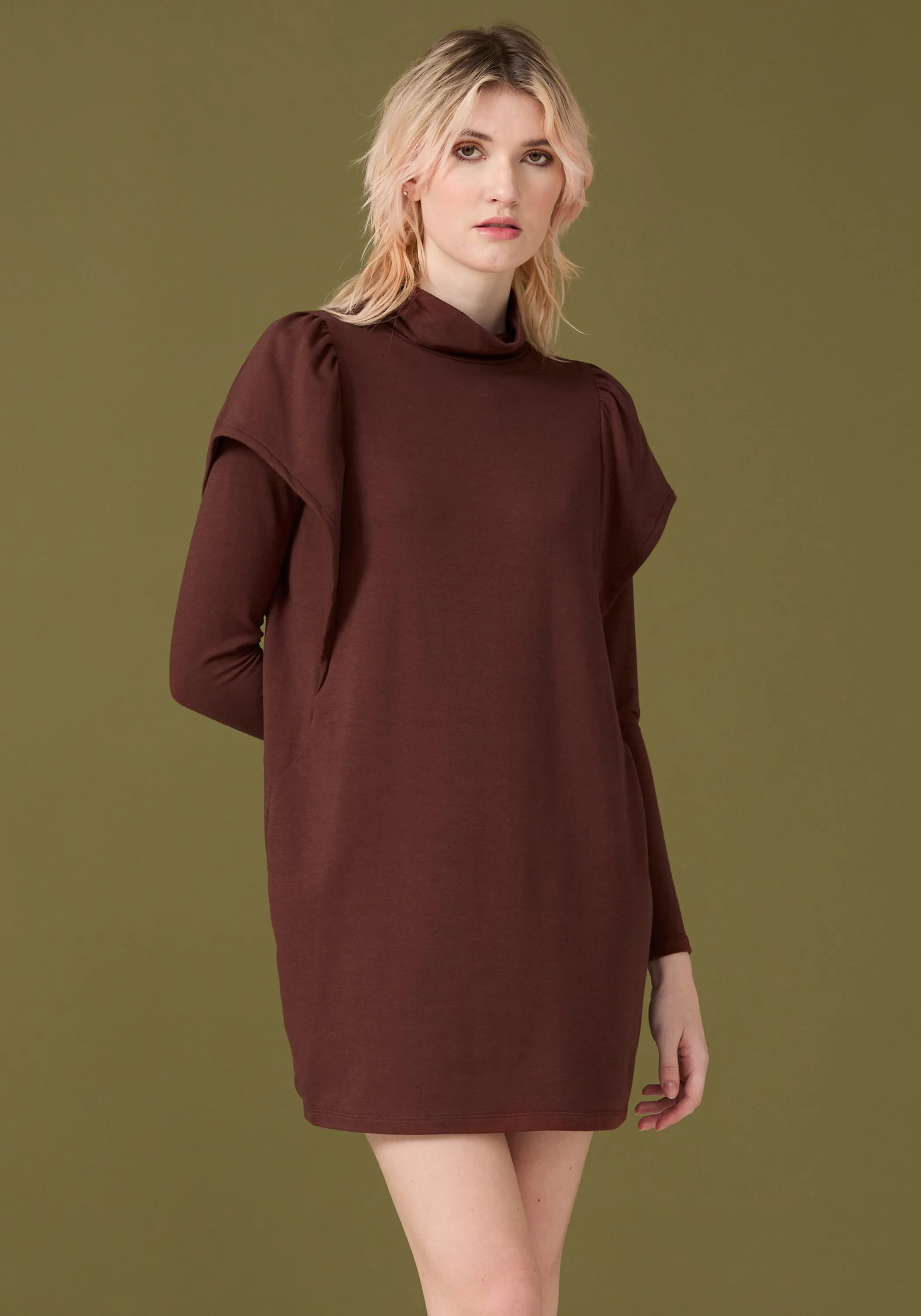 RITA Tunic - Cocoa sold by Cokluch