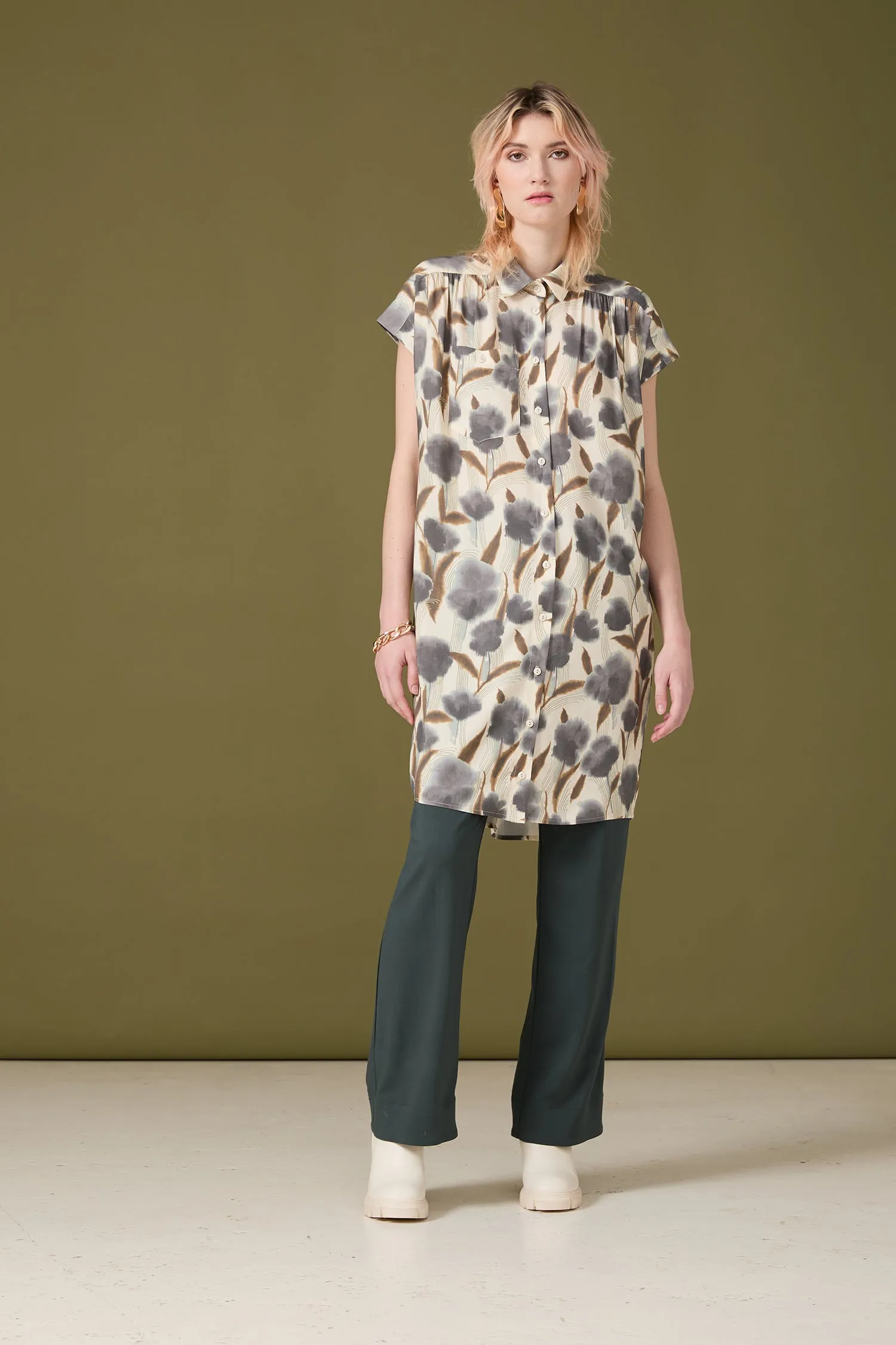 OLIVIA Dress - Horta Steel sold by Cokluch product image thumbnail 2