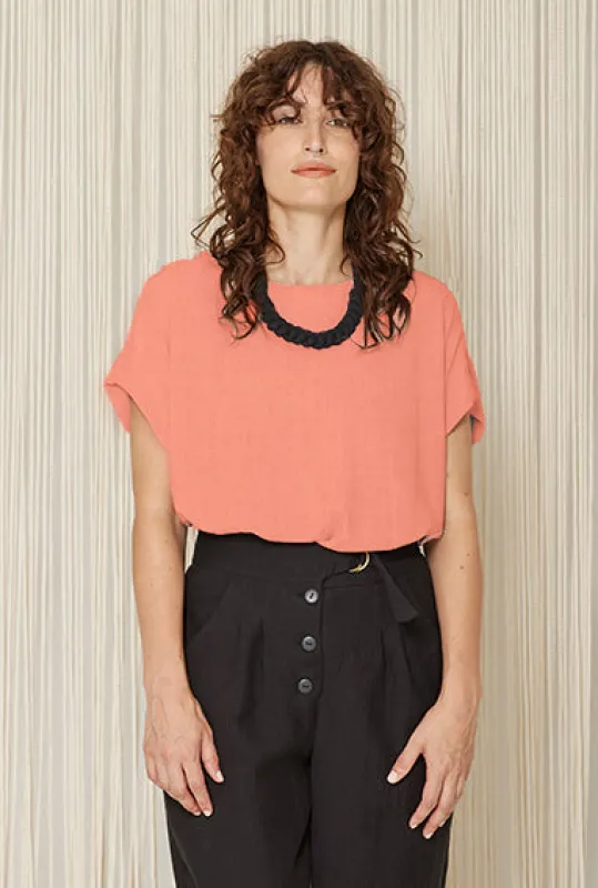 OMBRE Top - Coral sold by Cokluch