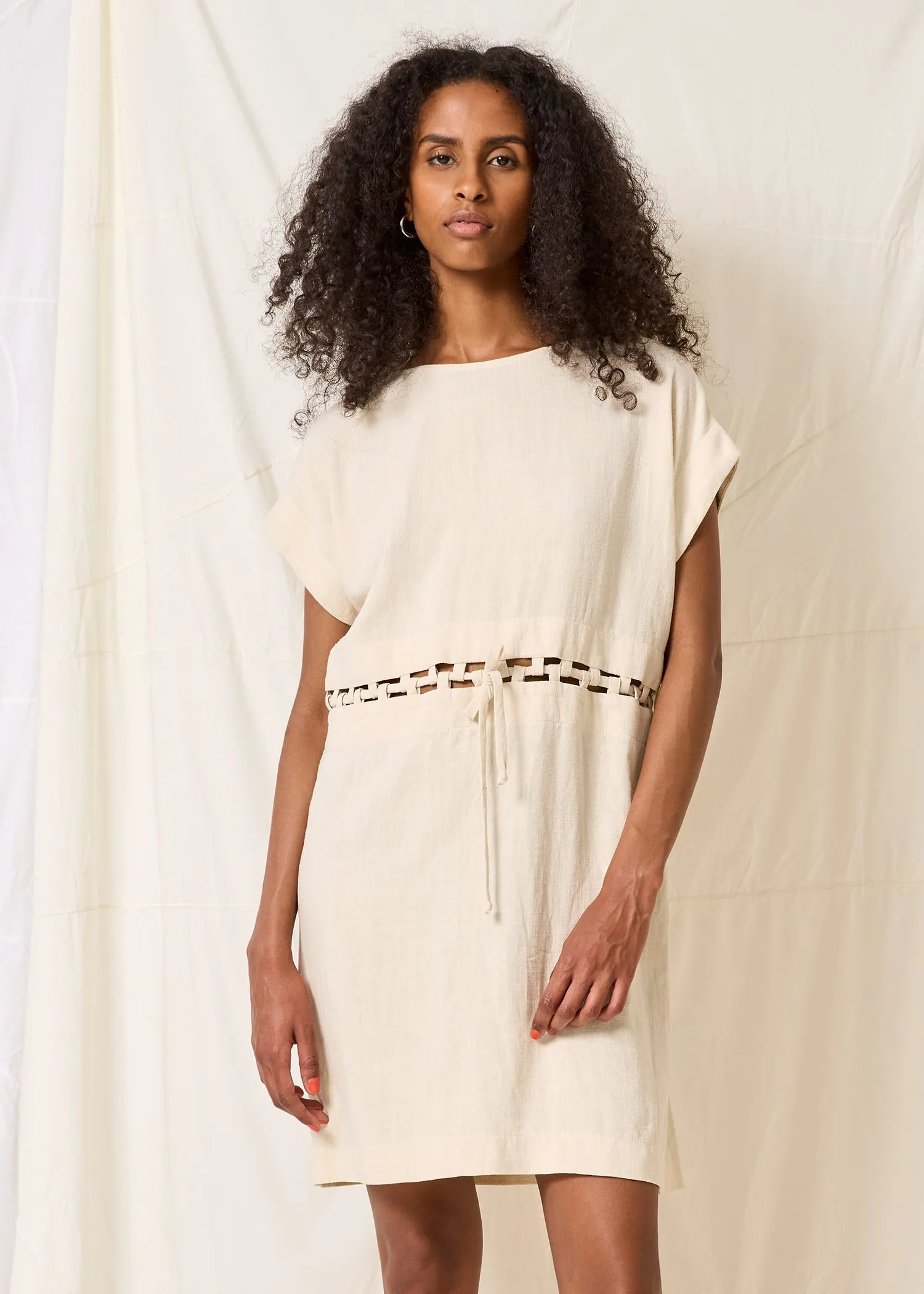 ROSEMARY Dress - Eggshell sold by Cokluch