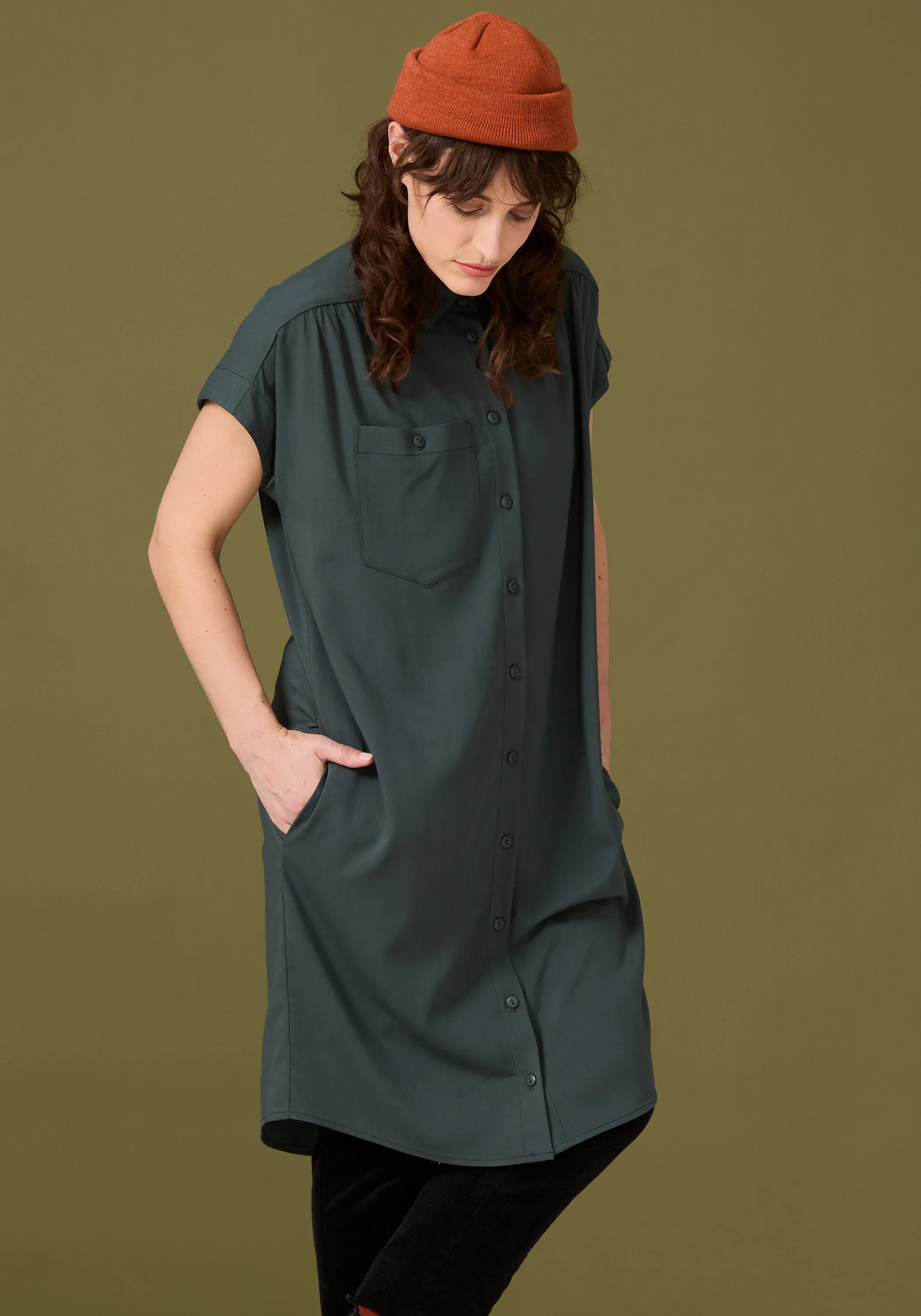OLIVIA Dress - Cilantro sold by Cokluch