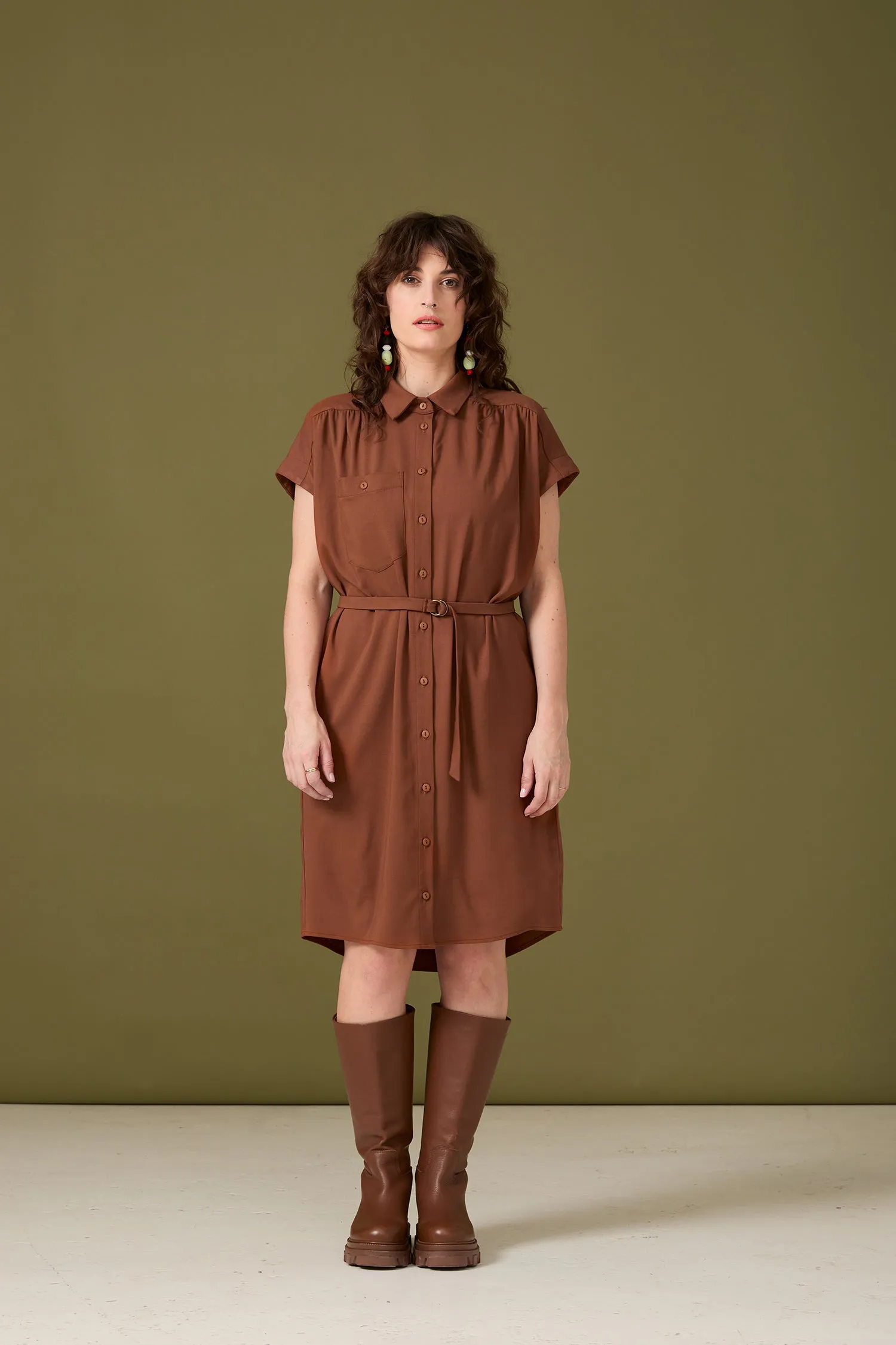 OLIVIA Dress - Sequoia sold by Cokluch product image thumbnail 2