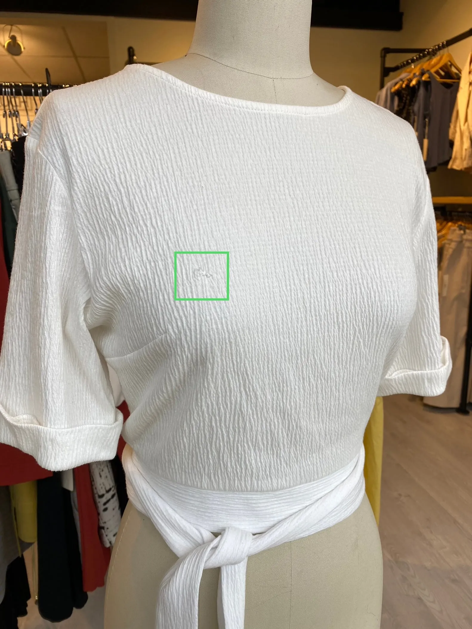 JESS Top - Off White (Imperfect) sold by Cokluch product image thumbnail 2