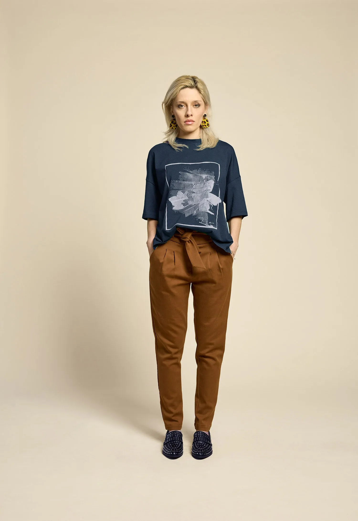 THE LOOK Top - Navy (Imperfect) sold by Cokluch