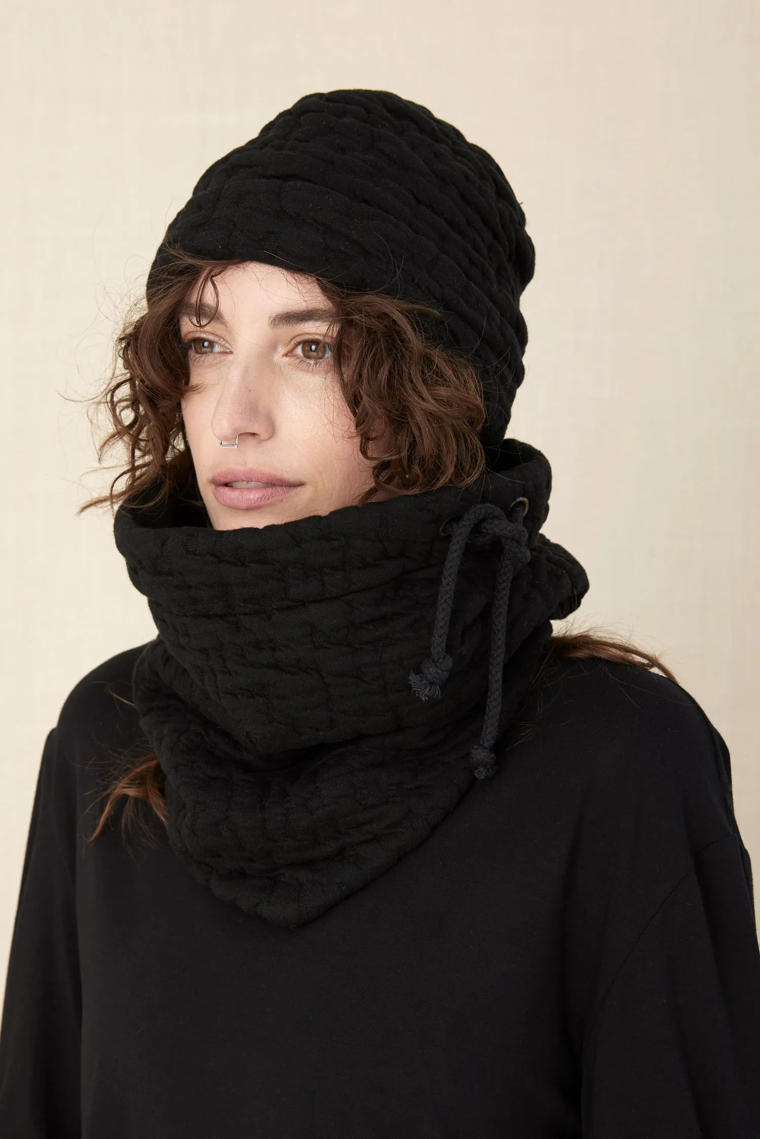 Relief crinkle knit - Black sold by Cokluch product image thumbnail 3