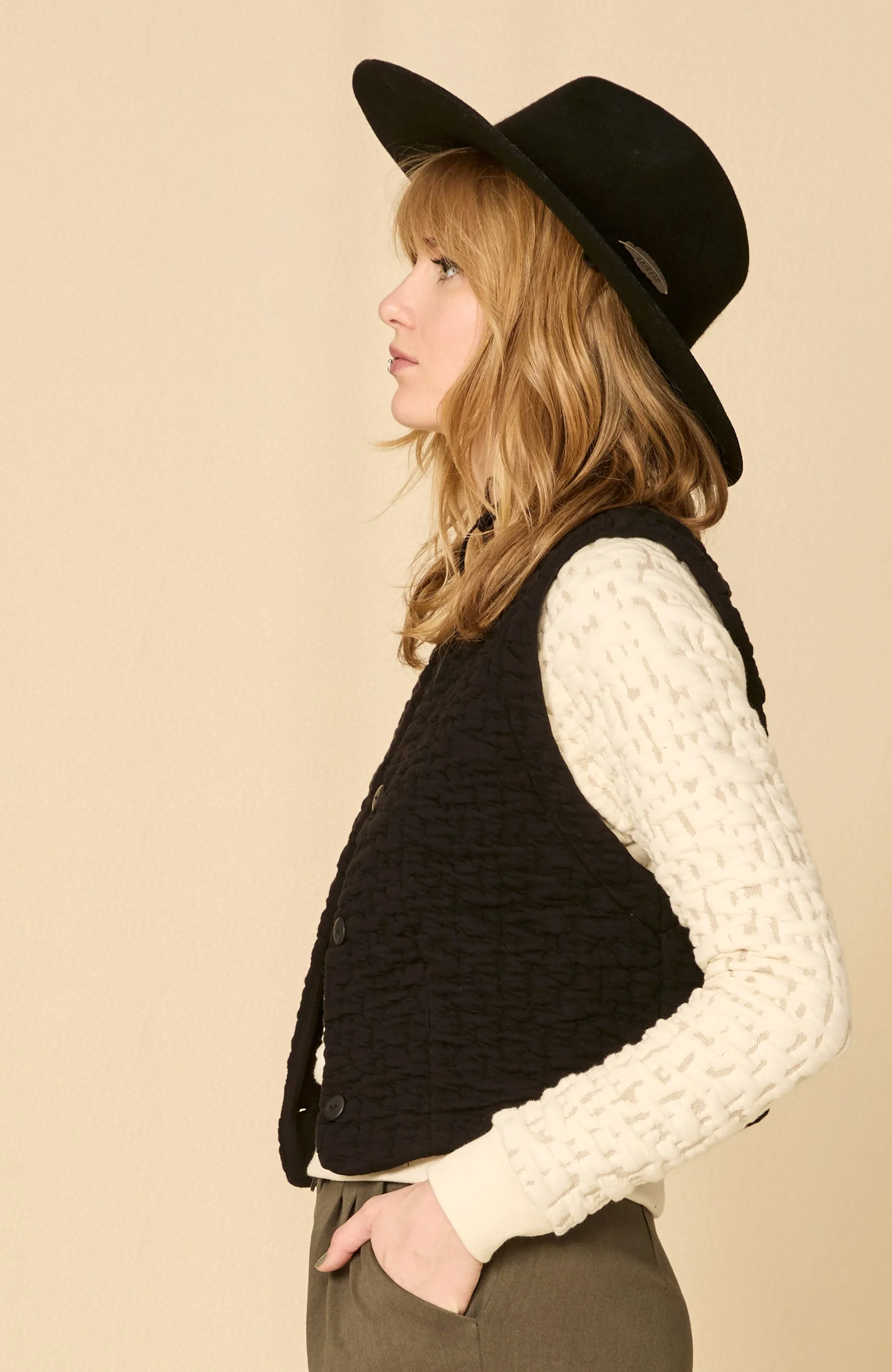 Relief crinkle knit - Black sold by Cokluch product image thumbnail 4