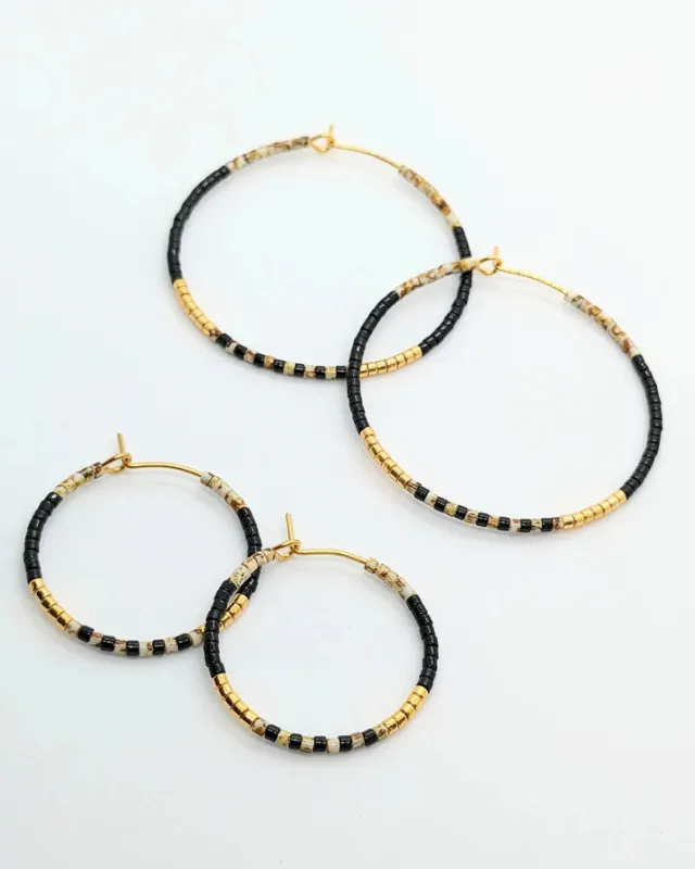SMOCKY - Hoop earrings  made by Cokluch
