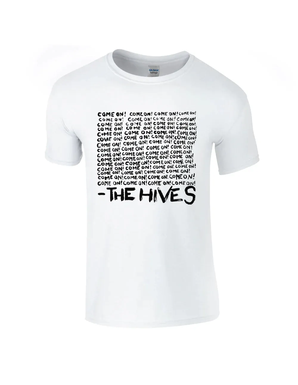 Come On - White T-Shirt sold by The Hives