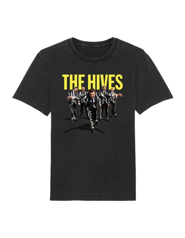Band Photo Vintage Black Tee sold by The Hives