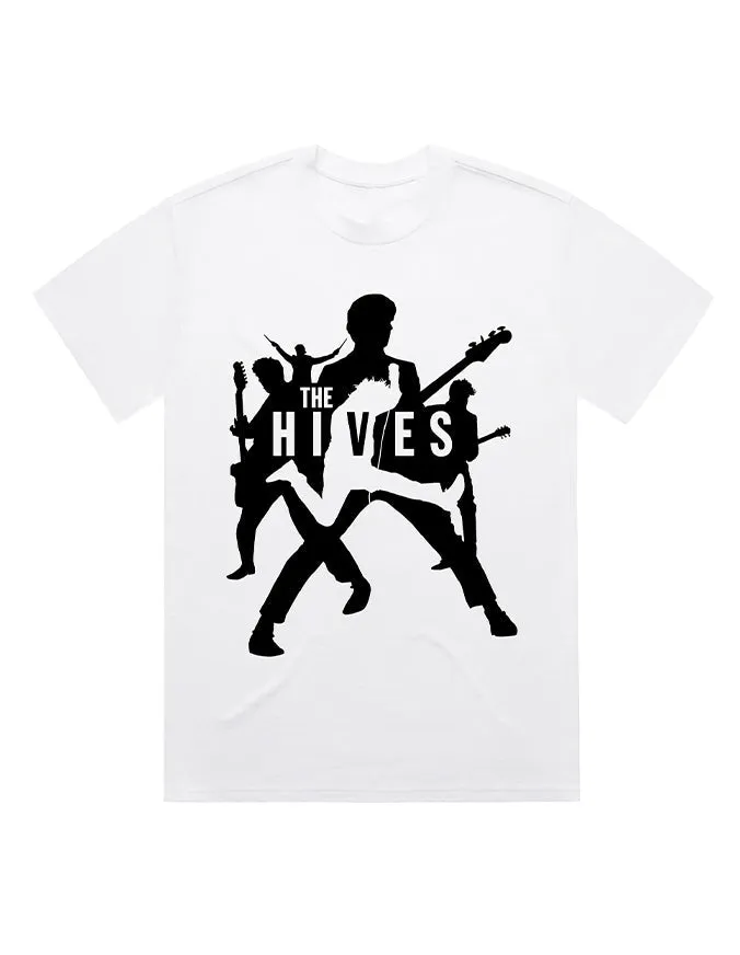 Silhouette White Tee sold by The Hives