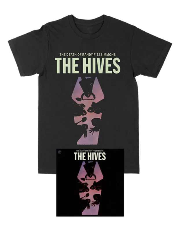 Death of Randy Fitzsimmons Album Black T-Shirt + Choice of Format sold by The Hives