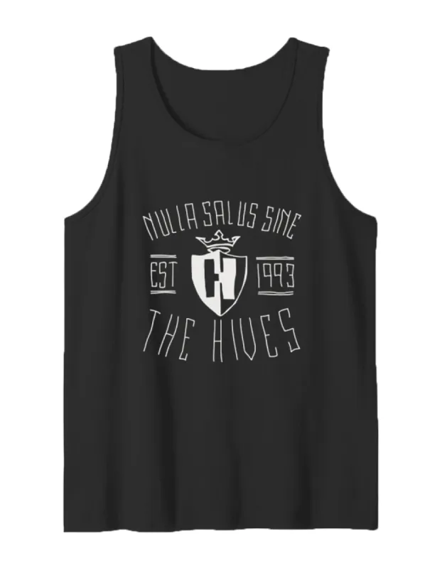 Nulla Salus Block Men Black Tank Top sold by The Hives