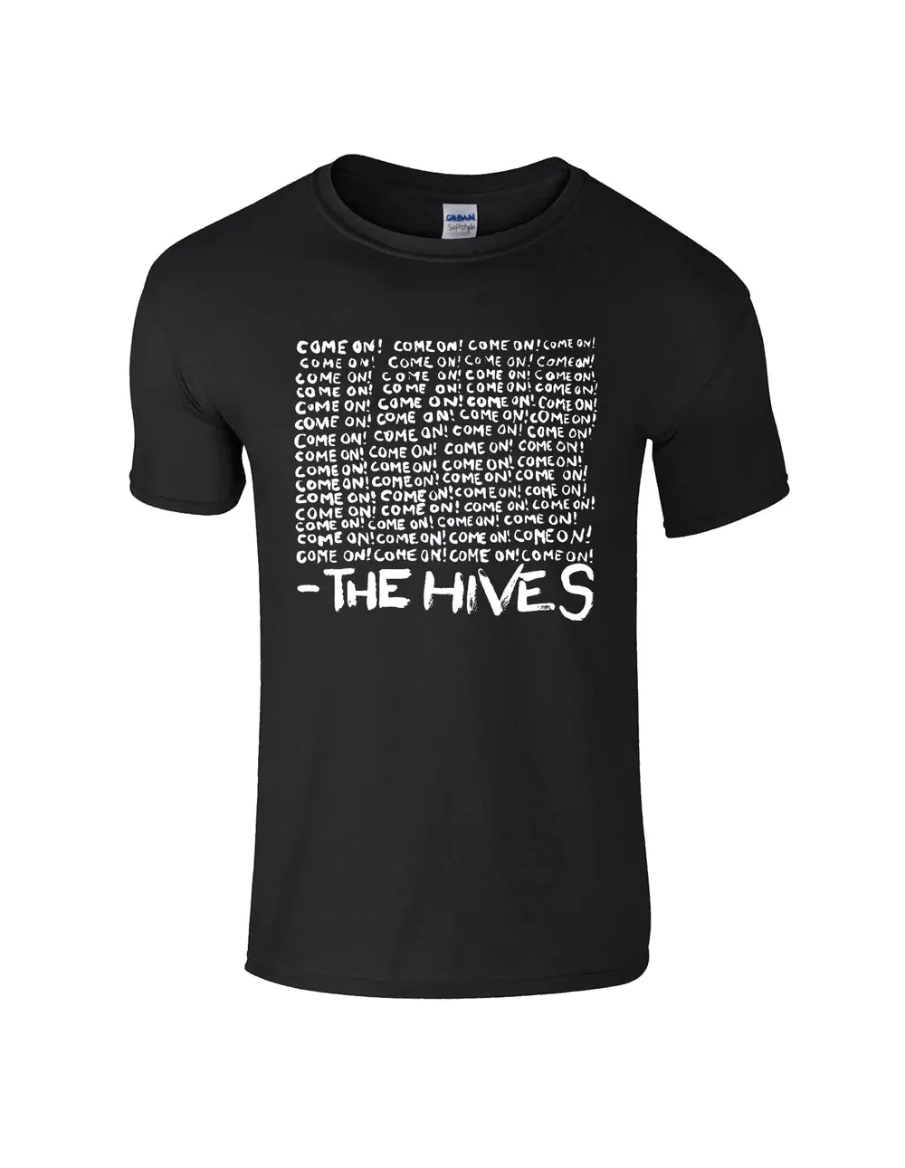 Come On - Black T-Shirt sold by The Hives