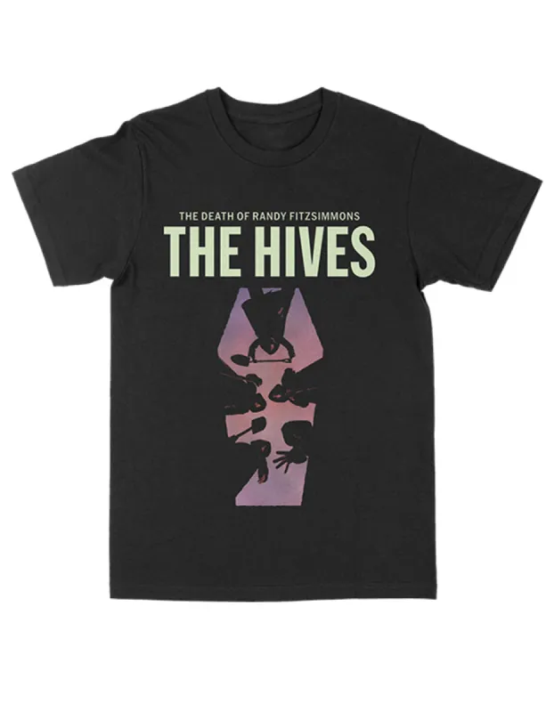 Death Of Randy Fitzsimmons Album Black T-Shirt sold by The Hives