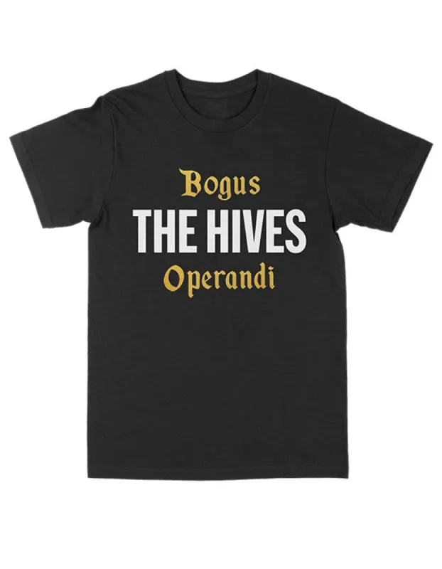 Bogus Operandi Black T-Shirt sold by The Hives