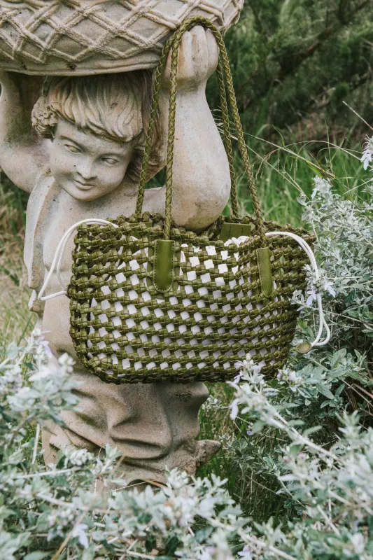 CAMILLE BAG // OLIVE GREEN made by La comet