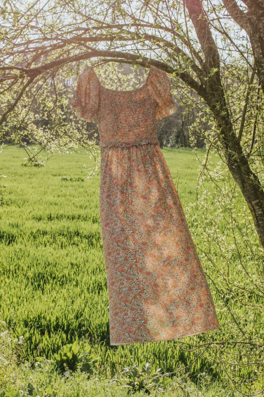 CATALINA DRESS // LIBERTY FLOWERS made by La comet