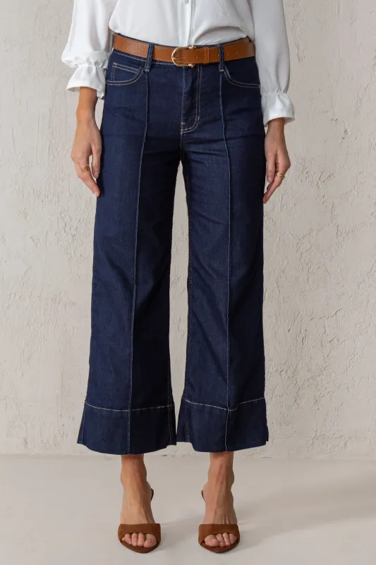 CARMEN JEANS // DARK DENIM made by La comet