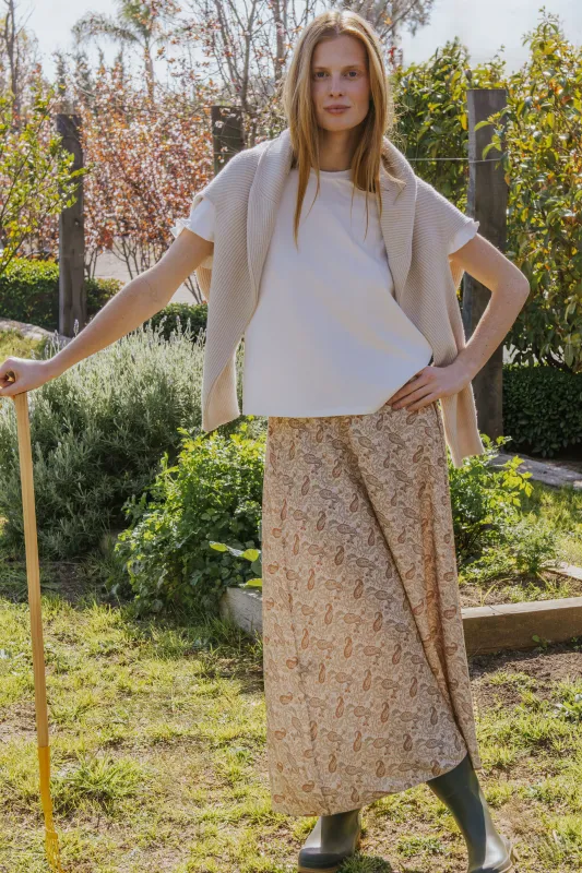 CARLA SKIRT // PAISLEY TILE made by La comet