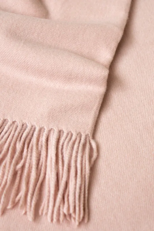 CASHMERE FOULARD // LIGHT PINK made by La comet