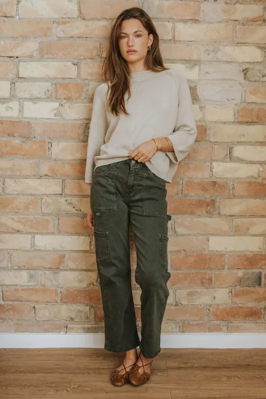 MAFALDA PANTS // GREEN made by La comet