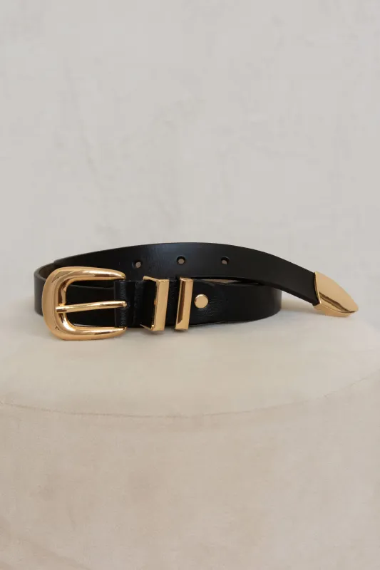 CARMEN BELT // BLACK made by La comet